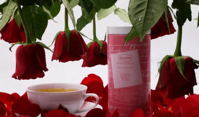 Step into the poetic realm of love with Ronnefeldt’s exquisite Valentine’s Day tea selection.