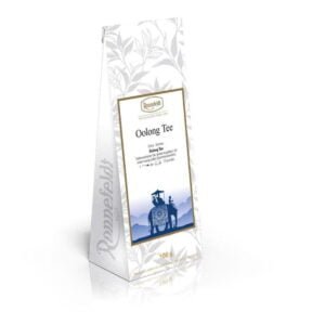 Ronnefeldt World Of Tea - Oolong Tea product image: Immerse yourself in the world of Ronnefeldt Oolong Tea. This premium tea selection offers a captivating blend of rich flavours and aromatic notes. Carefully handpicked from select tea gardens, our Oolong Tea features beautifully twisted leaves that brew into a delightful golden liquor.