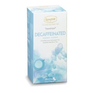 Ronnefeldt World Of Tea - Teavelope® Decaffeinated: Enjoy the soothing taste of Decaffeinated tea, a caffeine-free option for a calming and flavourful tea experience.