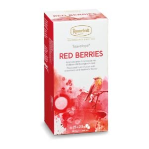 Ronnefeldt World Of Tea - Teavelope® Red Berries: Delight in the fruity infusion of Red Berries tea, a vibrant and refreshing tea experience.