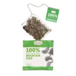 100% Mountain High by Ronnefeldt: BIO organic, decaffeinated herbal tea with lemon balm, peppermint, dandelion, sage leaves, thyme, coriander, and more.